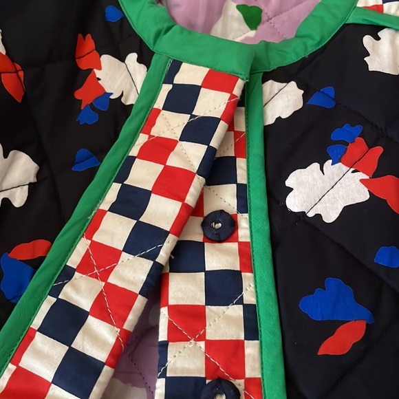 Anthropologie Clare V. Vivier Lilou Reversible Quilted Jacket Small - Picture 9 of 12